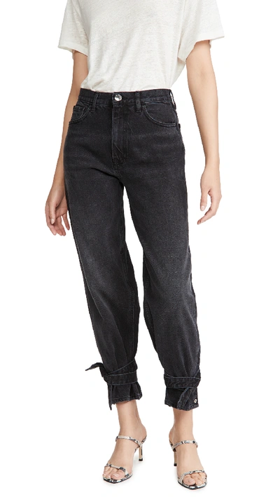 Shop One By Pinko One By Maddie Jeans In Black
