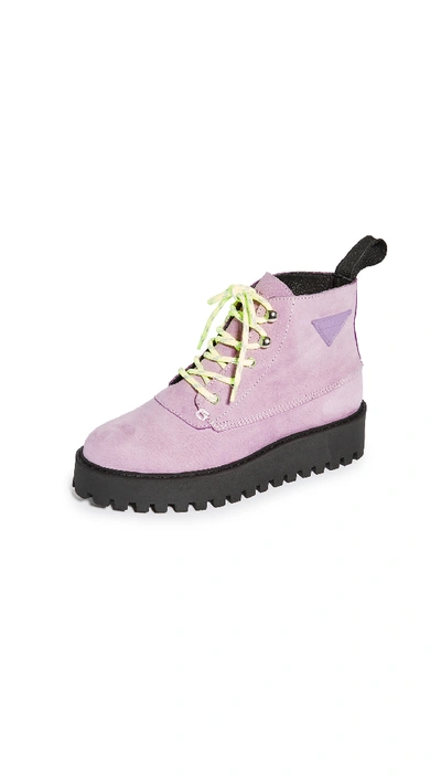 Shop Last Rocky Boots In Lavender