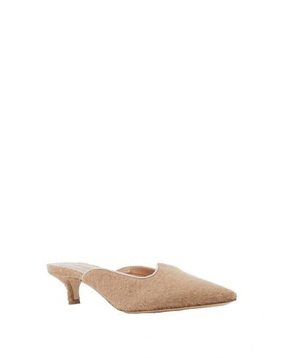 Shop Le Monde Beryl Mules And Clogs In Camel