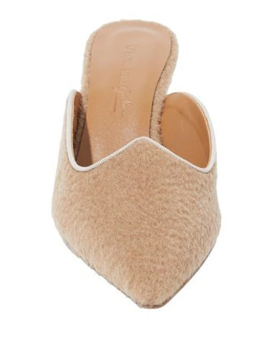 Shop Le Monde Beryl Mules And Clogs In Camel