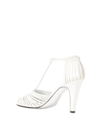 Shop Givenchy Sandals In White