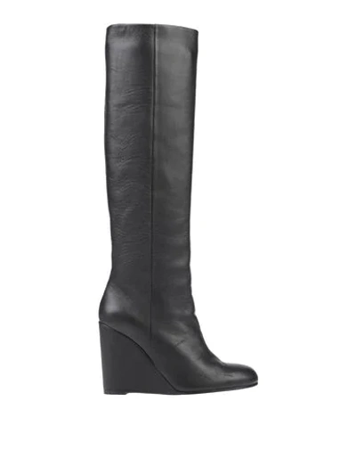 Shop Helmut Lang Boots In Black