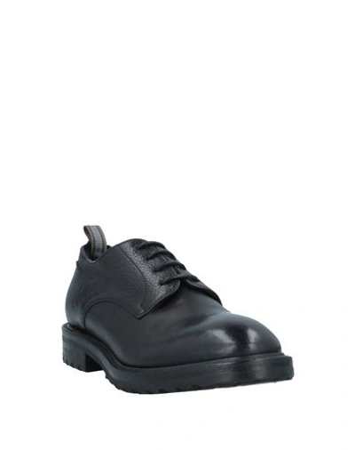 Shop Alexander Hotto Laced Shoes In Black