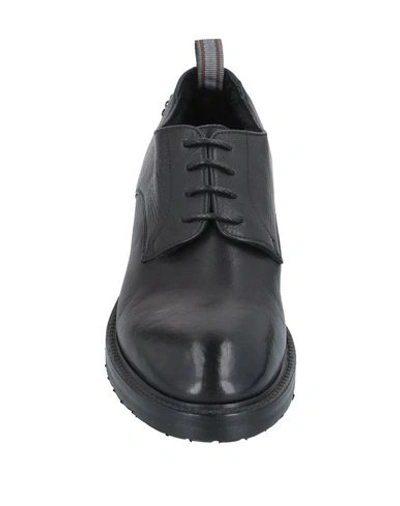 Shop Alexander Hotto Laced Shoes In Black