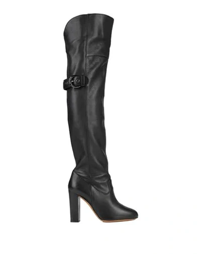 Shop Moschino Cheap And Chic Boots In Black