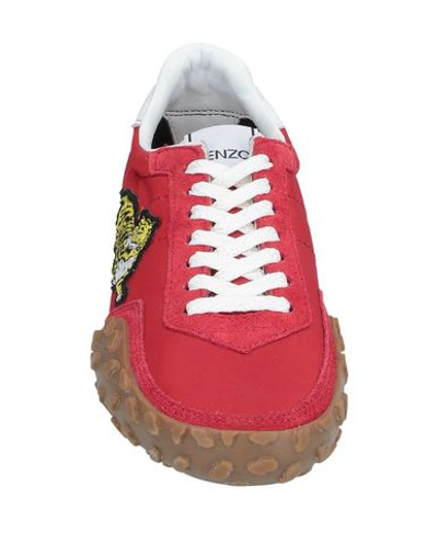 Shop Kenzo Sneakers In Red
