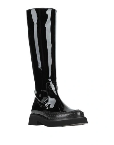 Tod's Knee Boots In Black