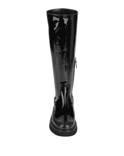 Tod's Knee Boots In Black