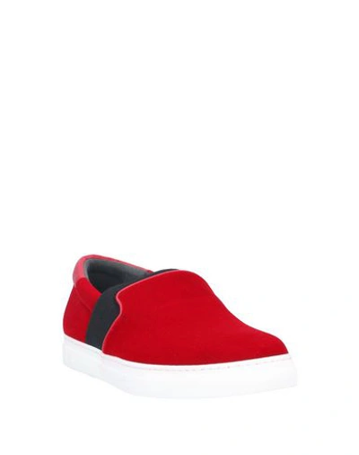 Shop Balenciaga Sneakers In Red