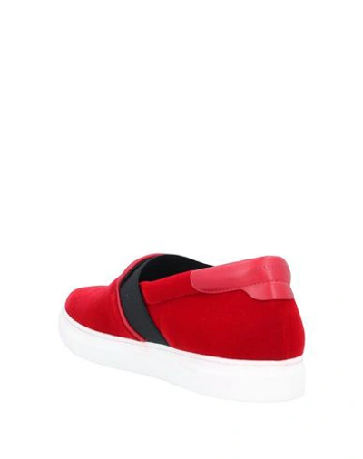 Shop Balenciaga Sneakers In Red