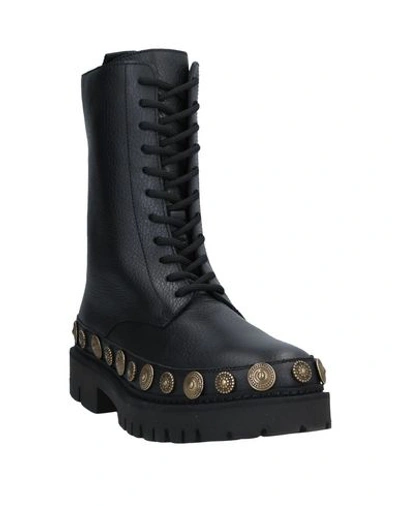 Moschino Ankle Boots In Black