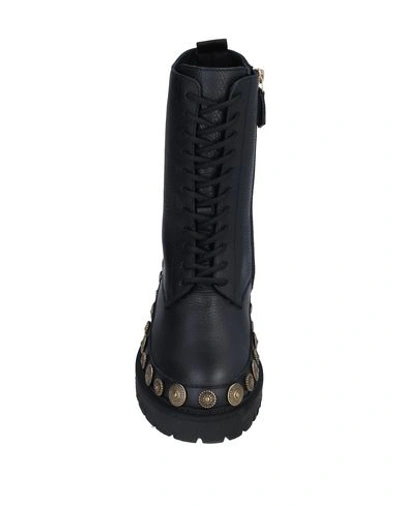 Moschino Ankle Boots In Black