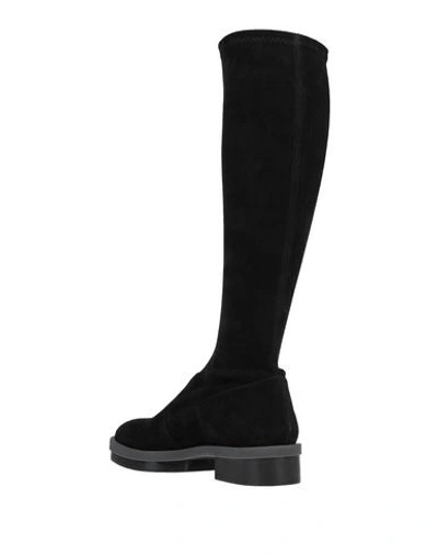 Shop Clergerie Woman Knee Boots Black Size 7 Soft Leather
