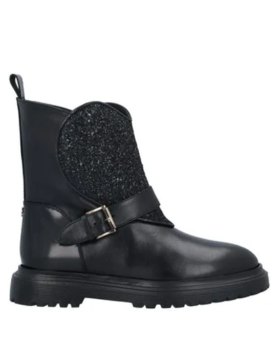 Shop Blumarine Ankle Boots In Black