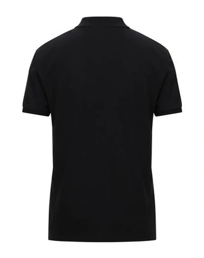 Shop Valentino Polo Shirts In Black