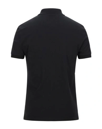 Shop Valentino Polo Shirts In Black