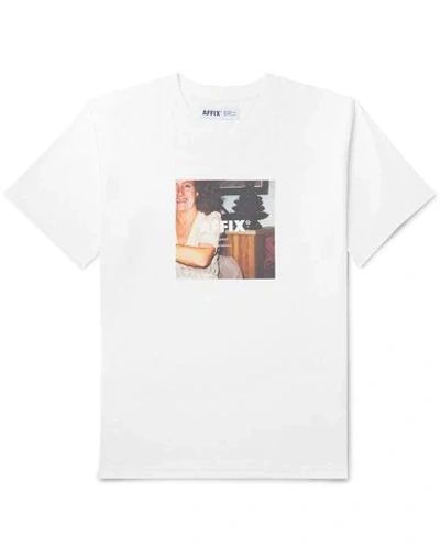 Shop Affix T-shirt In White