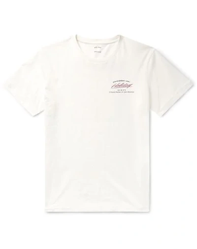 Shop Holiday Boileau T-shirt In White