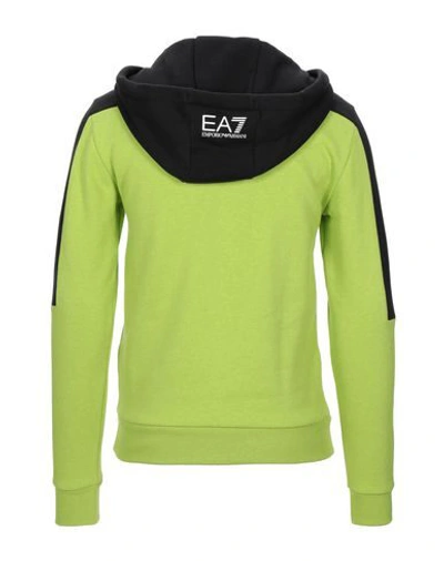 Ea7 Sweatshirts In Green