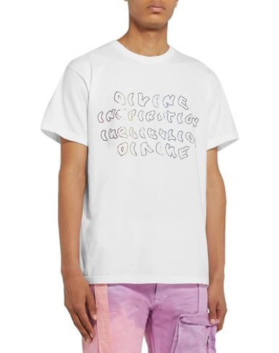 Shop Ev Bravado Man T-shirt White Size Xl Cotton
