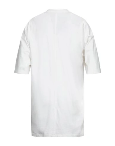 Shop Rick Owens T-shirts In White