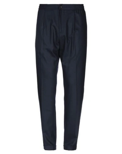 Shop Roda Casual Pants In Dark Blue