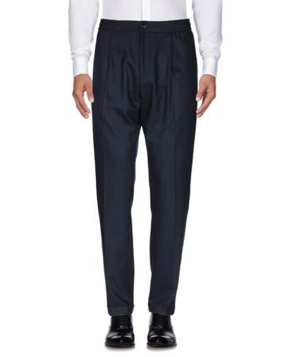 Shop Roda Casual Pants In Dark Blue