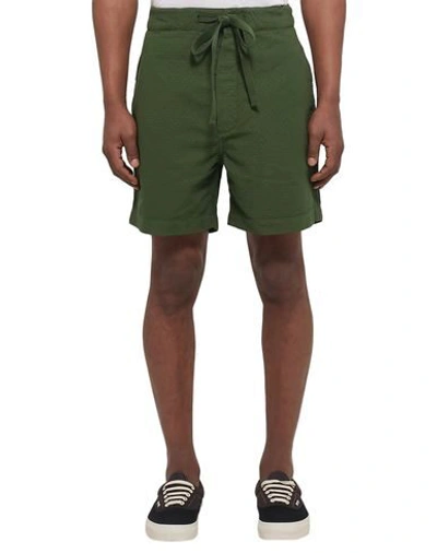 Shop Chimala Man Shorts & Bermuda Shorts Green Size L Cotton