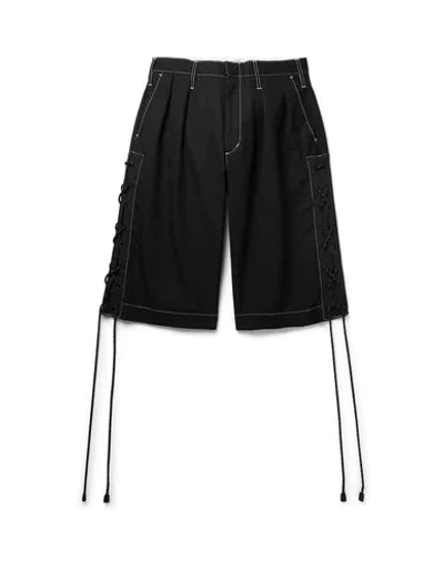 Shop Flagstuff Man Shorts & Bermuda Shorts Black Size M Cotton, Polyester
