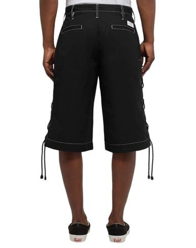 Shop Flagstuff Man Shorts & Bermuda Shorts Black Size S Cotton, Polyester