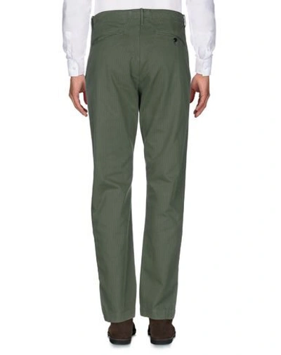 Shop Bellerose Casual Pants In Military Green