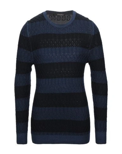 Shop Jeordie's Man Sweater Blue Size M Merino Wool