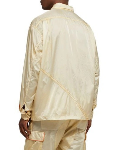 Shop Heron Preston Shirts In Beige