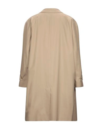 Shop Aquascutum Overcoats In Beige