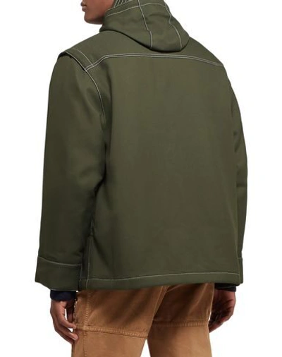 Shop Jacquemus Jackets In Dark Green
