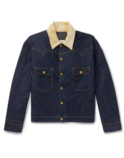 Shop Holiday Boileau Denim Jacket In Blue