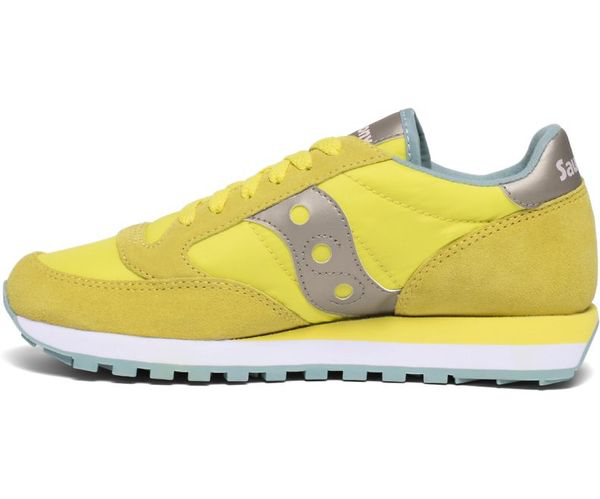 yellow saucony women's