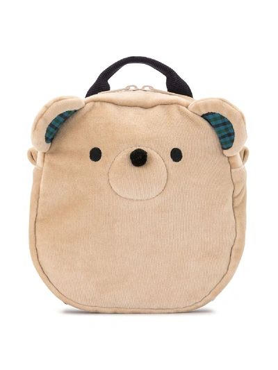 Shop Familiar Teddy Bear Backpack In Brown