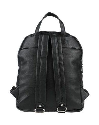 Shop Daniele Alessandrini Backpack & Fanny Pack In Black