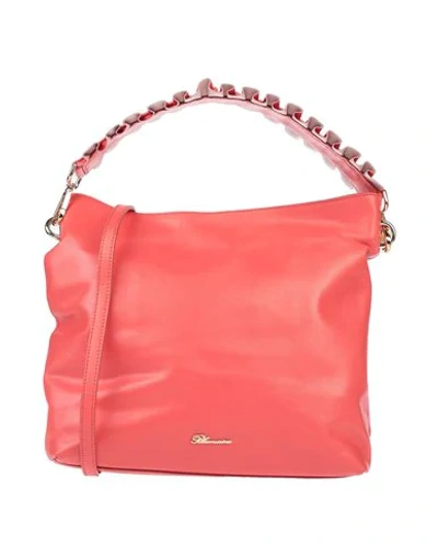 Shop Blumarine Handbag In Coral
