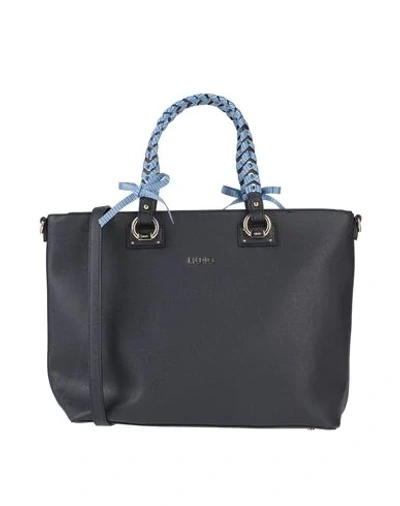 Shop Liu •jo Handbag In Dark Blue