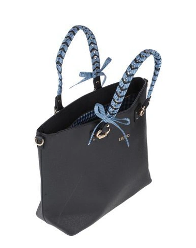 Shop Liu •jo Handbag In Dark Blue