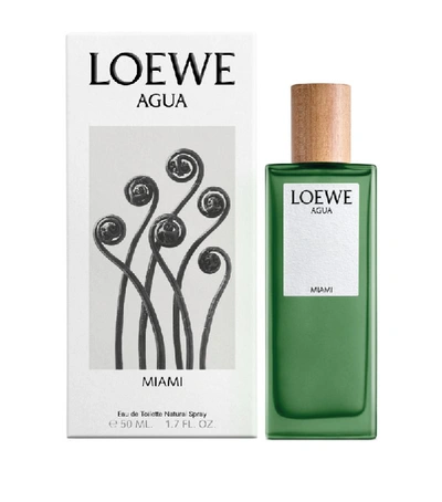 Shop Loewe Agua Miami Eau De Toilette (50ml) In White