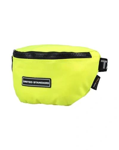 Shop United Standard Bum Bags In Yellow