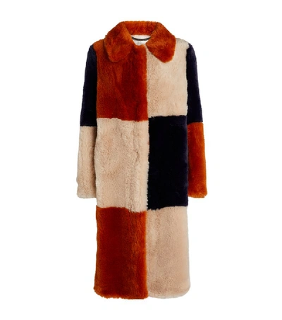 Shop Stella Mccartney Adalyn Faux Fur Coat