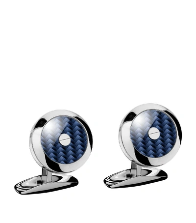 Shop Chopard Stainless Steel And Carbon Fibre Classic Racing Cufflinks