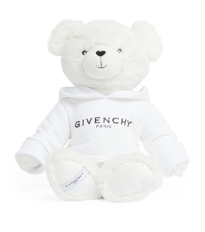 Shop Givenchy Kids Logo Sweatshirt Teddy Bear (40cm)