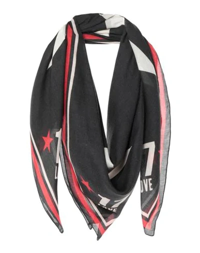 Shop Givenchy Square Scarf In Black