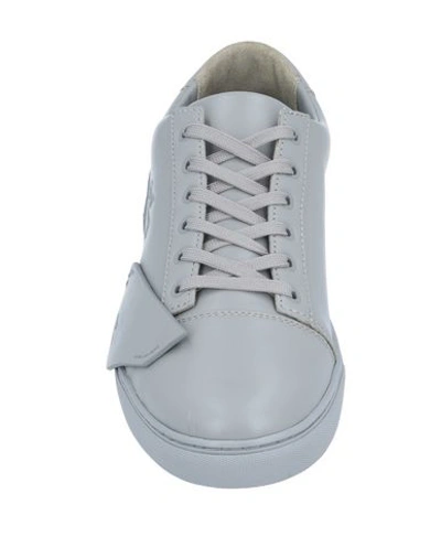 Shop A-cold-wall* Man Sneakers Grey Size 6 Soft Leather