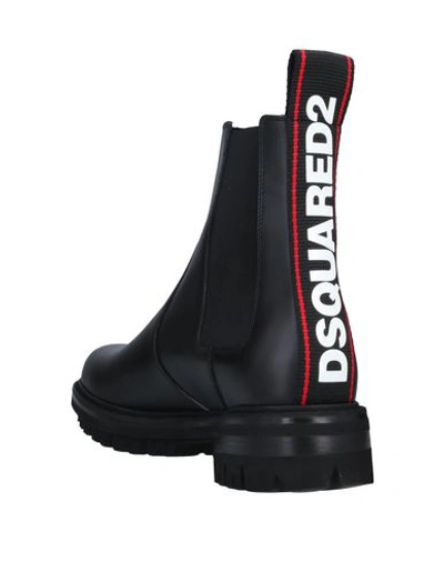 Dsquared2 Ankle Boots In Black
